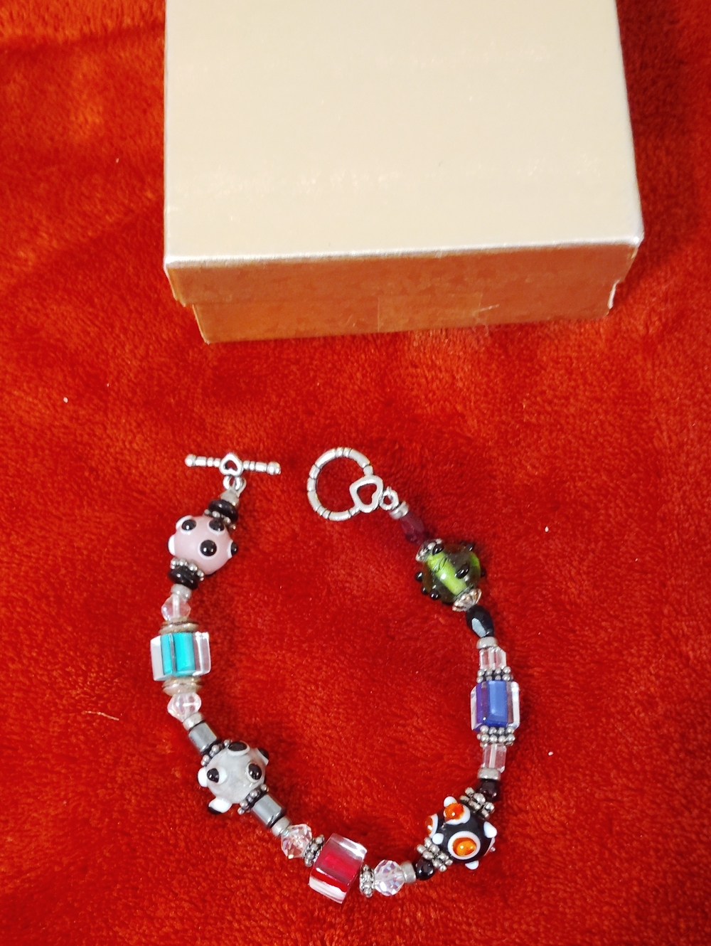 Beautiful Beaded Toggle Bracelet